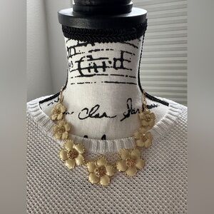 Kate Spade Garden Flower Enamel Necklace gold-plated